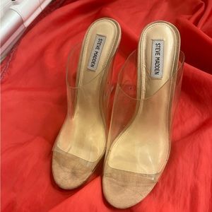 Steve Madden Perspex Wedges